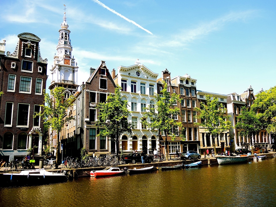 Architecture beautiful photo boat