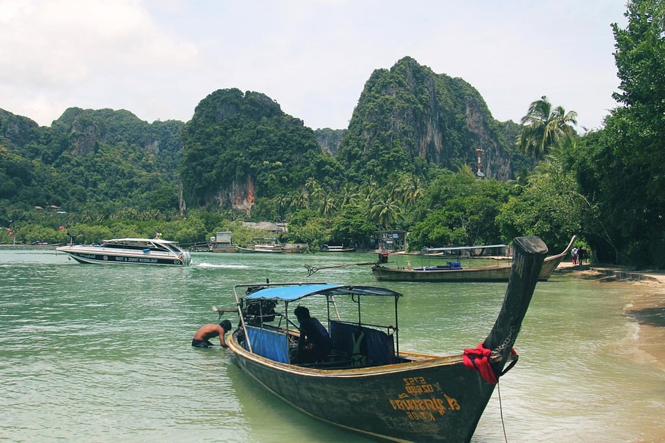 Asia beautiful photo boat