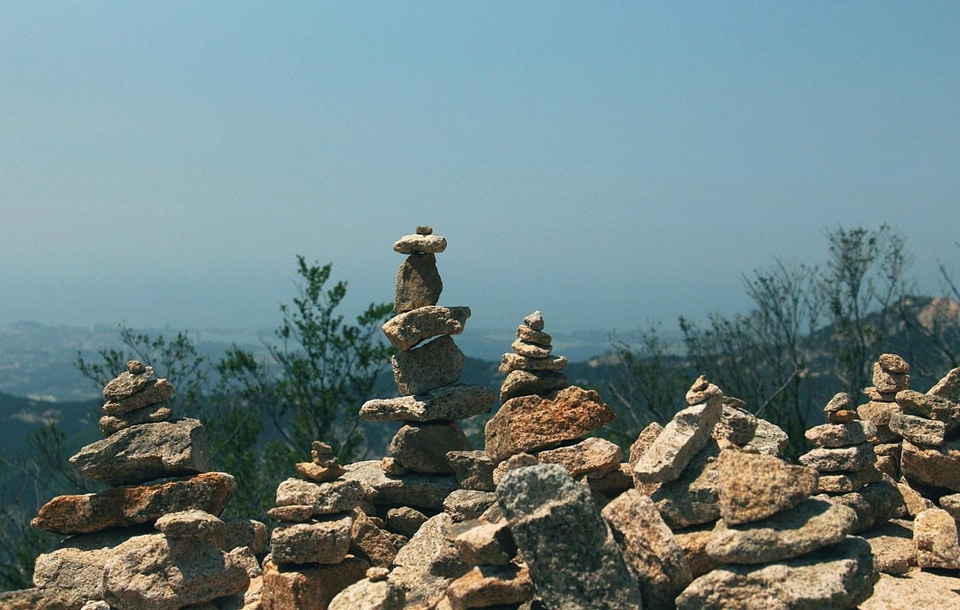 Big Rocks daylight landscape