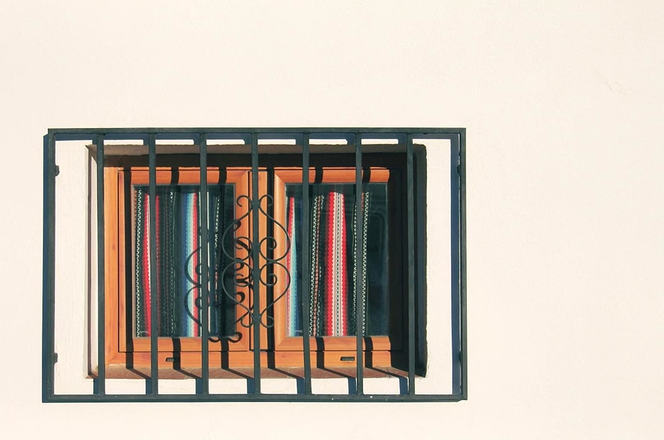 Architecture cast iron exterior