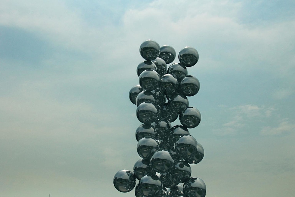 Art artistic ball-shaped