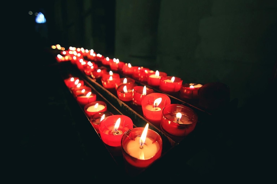 Candle candlelight dark