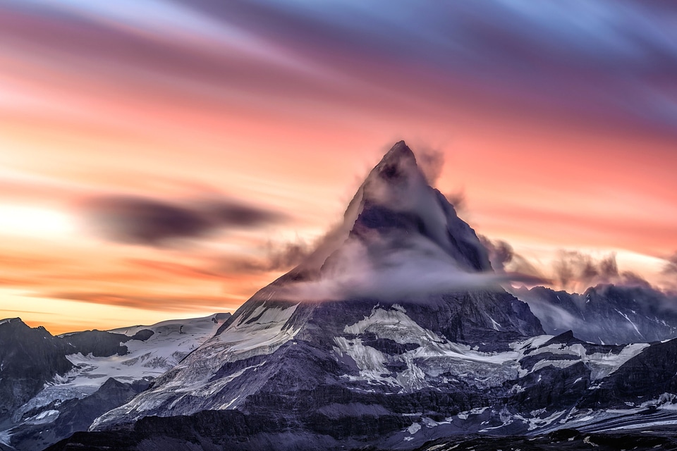 Beautiful Photo cold dawn