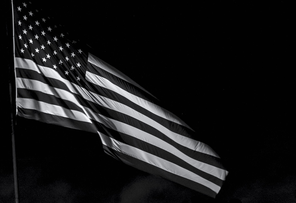Black And White flag monochrome