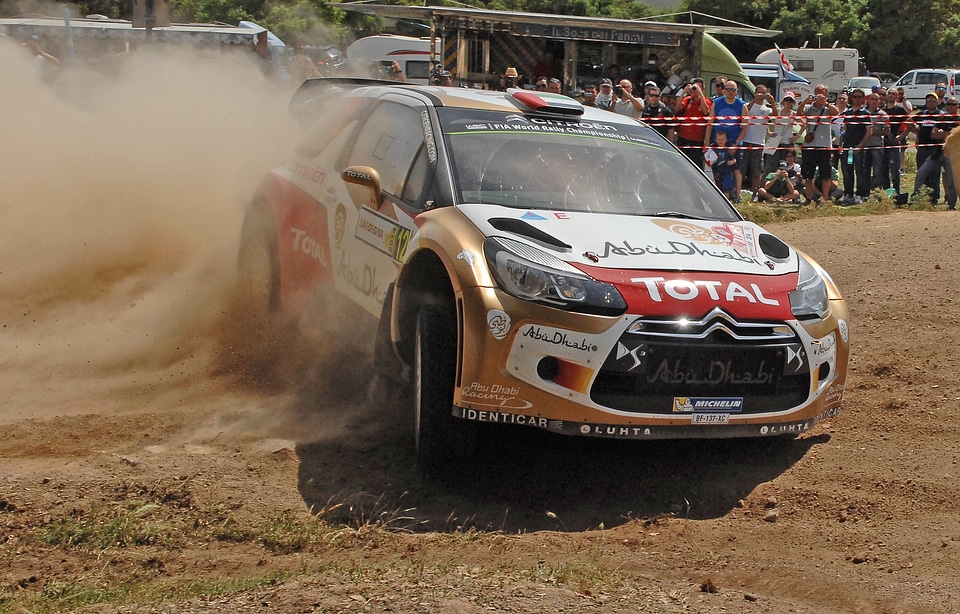Racing car machine sardinia