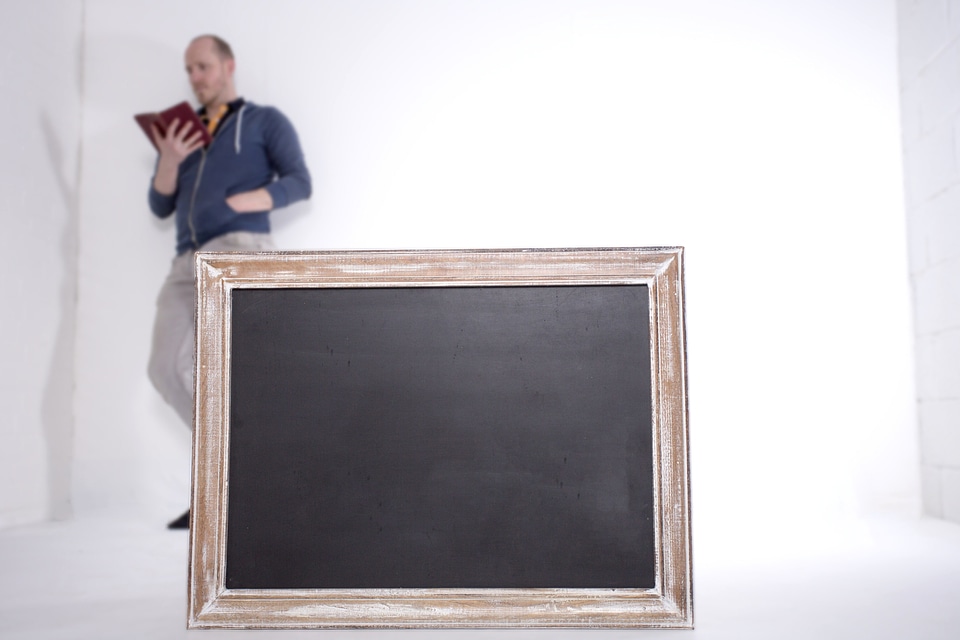 Frame furniture indoors