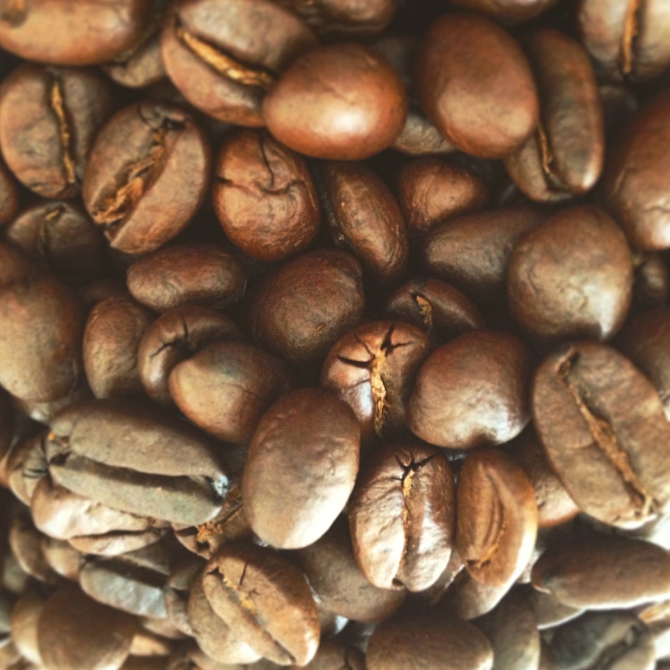 Brown caffeine cappuccino
