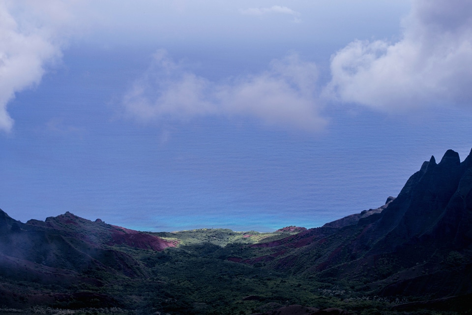Blue Sky dawn dusk