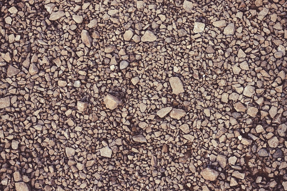 Brown dirty ground