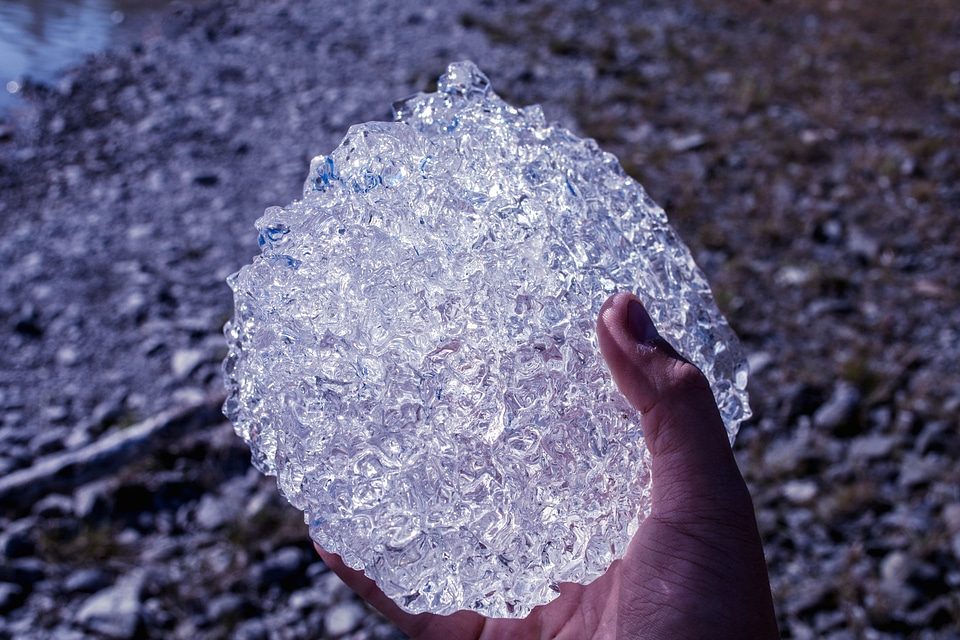Crystal finger frost