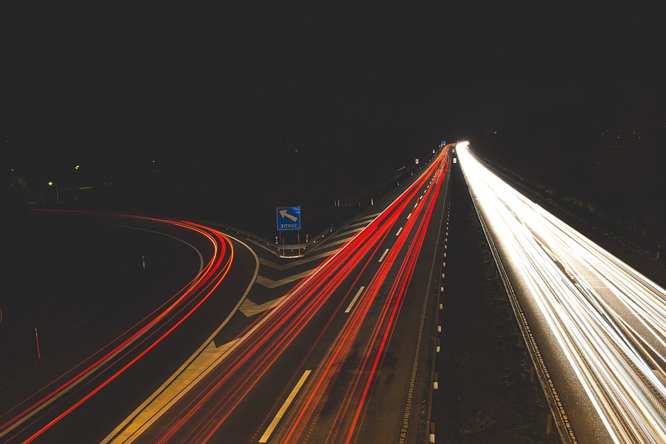 Asphalt drive fast
