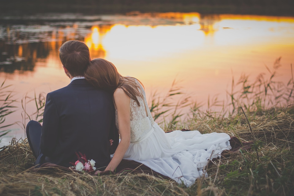 Attractive beautiful photo bride