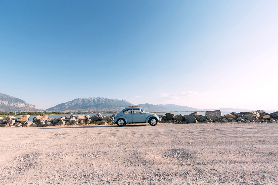 Automobile beach car