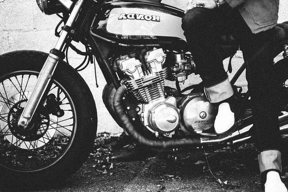 Antique black and white fashion