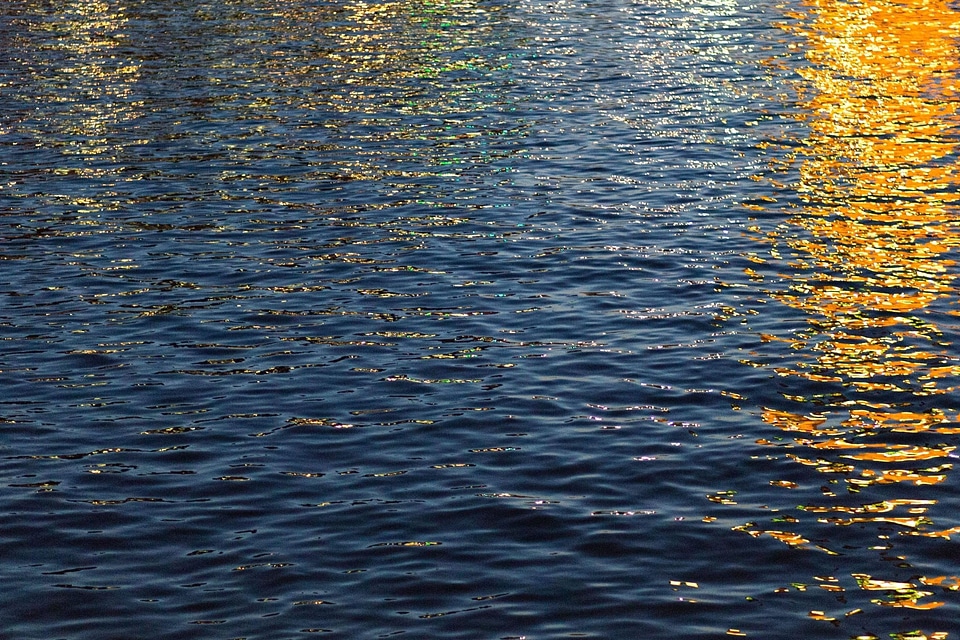 Dusk evening horizon
