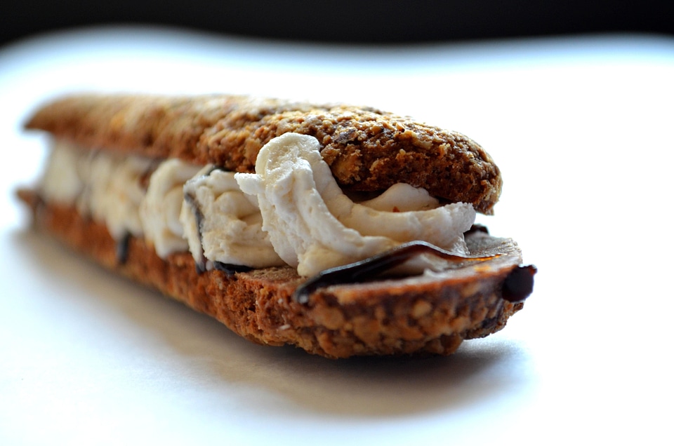 Breakfast brown burger