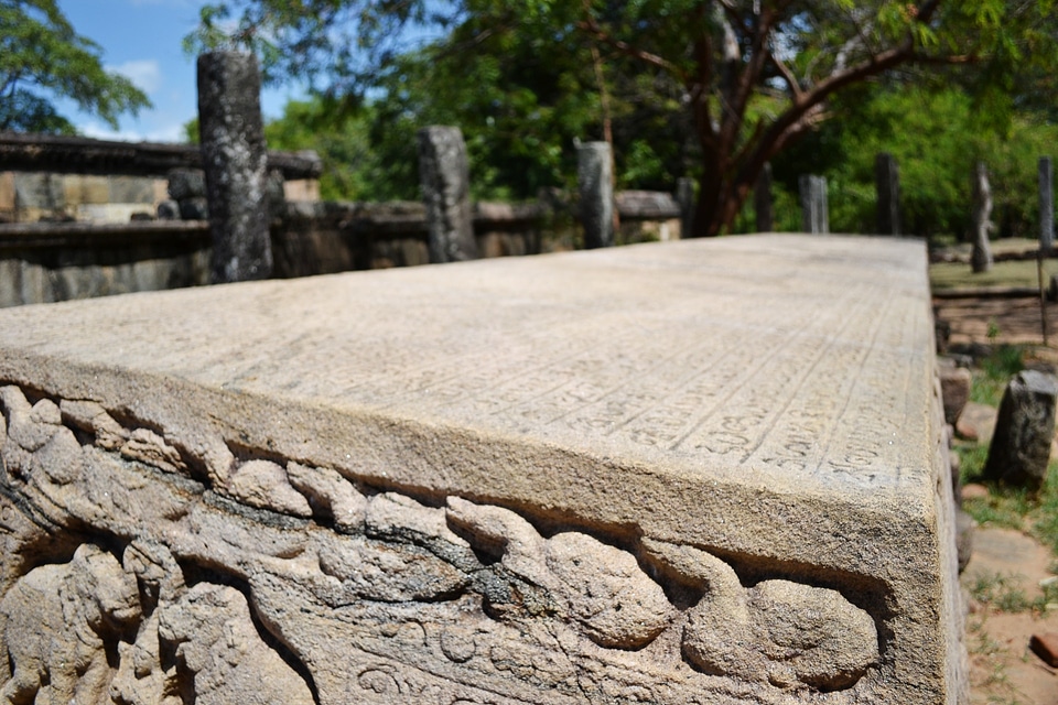 Polonnaruwa ancient ruins ancient