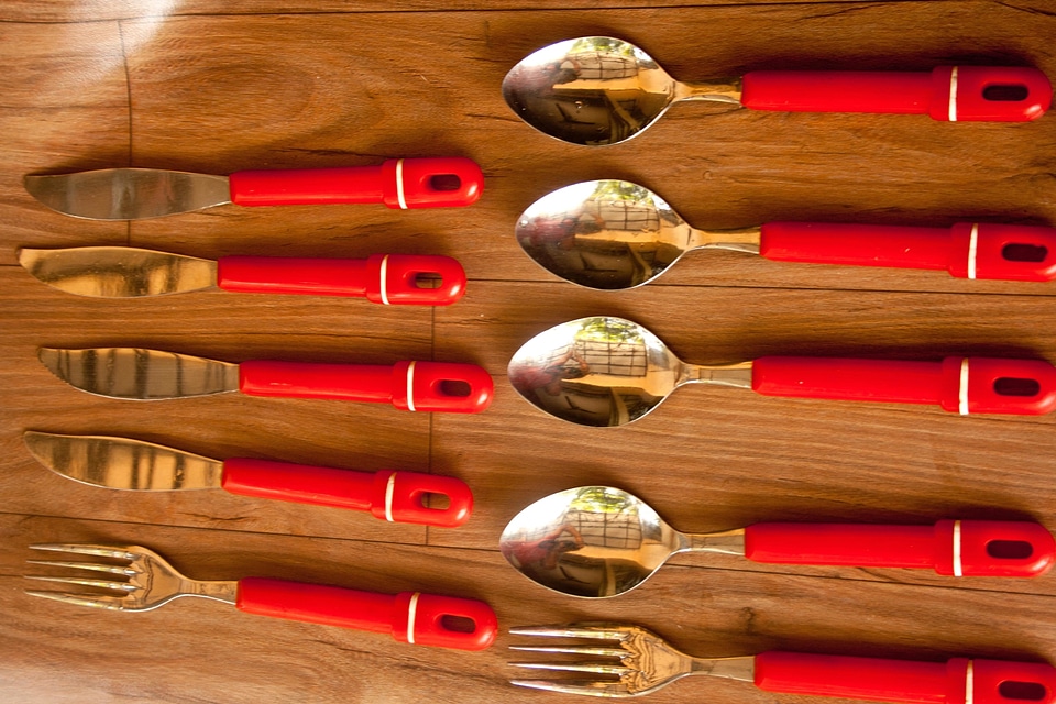 Fork hand tool kitchen table