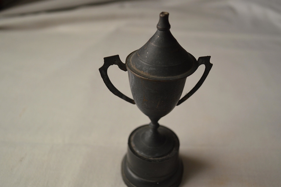 Antique container glass