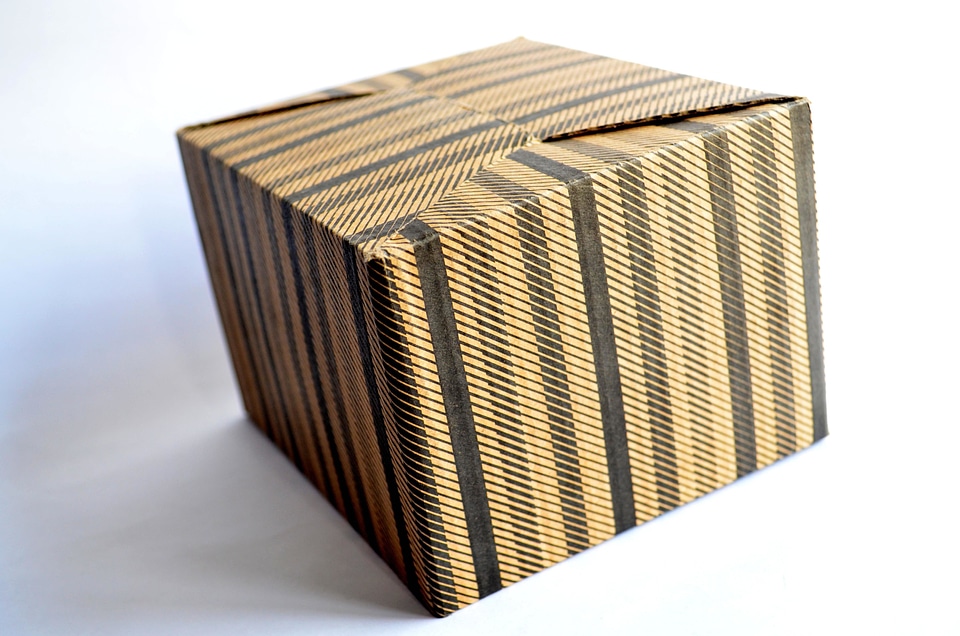 Box brown container