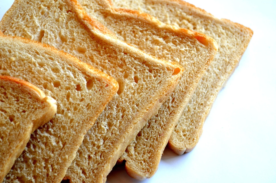Bread breakfast brown