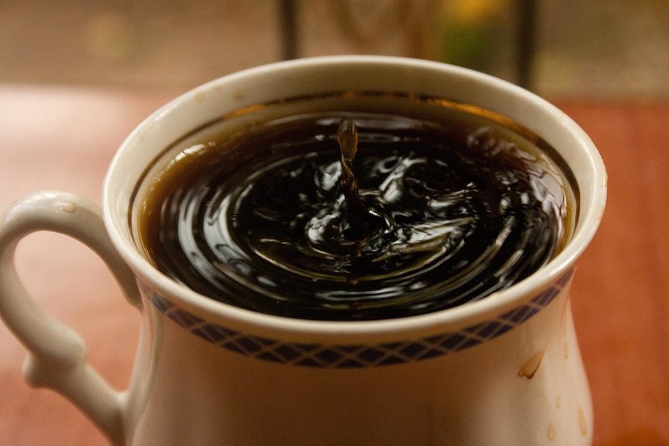 Beverage black breakfast
