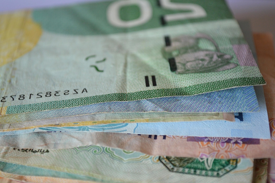 Bank banking cash