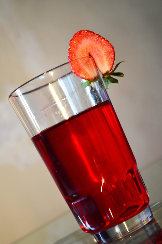 Beverage cocktail decoration