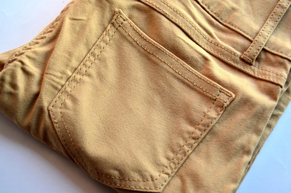 Brown cloth clothes