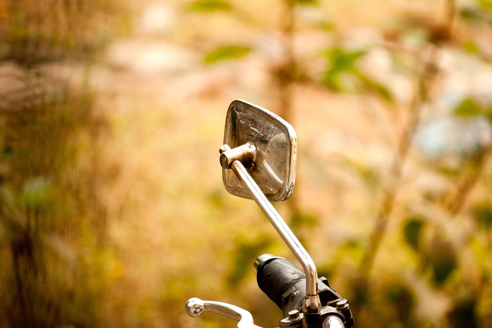 Chrome metal mirror