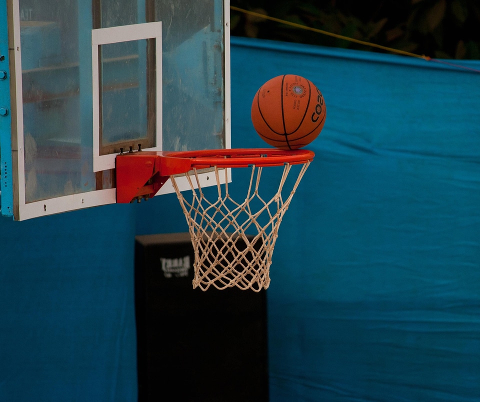 Ball basketball basketball court