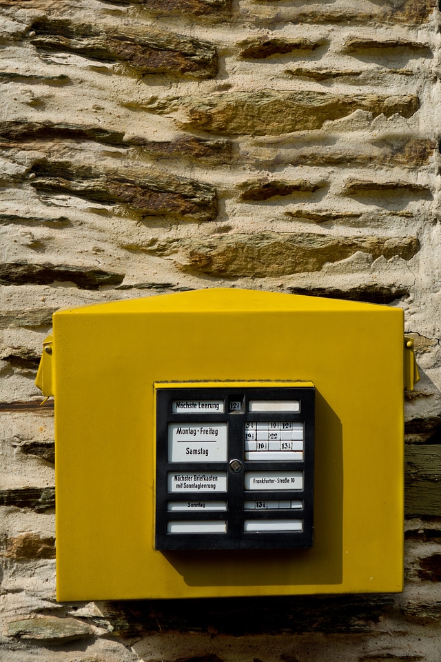 Letter boxes post send