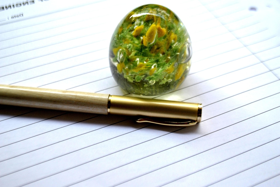 Ball-Shaped distorted shape ink