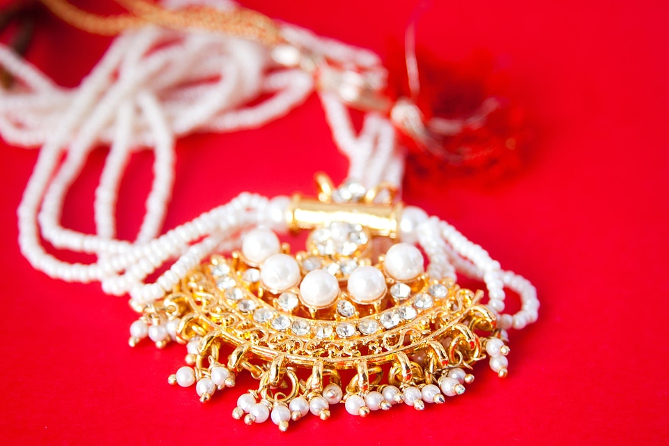 Colorful gift gold