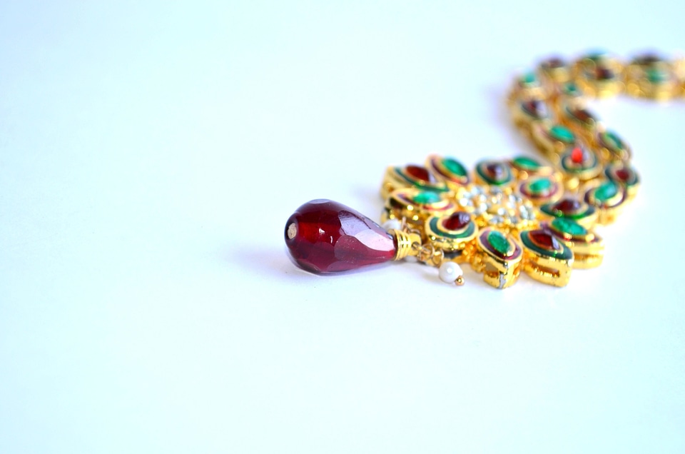 Gold jewel jewelry