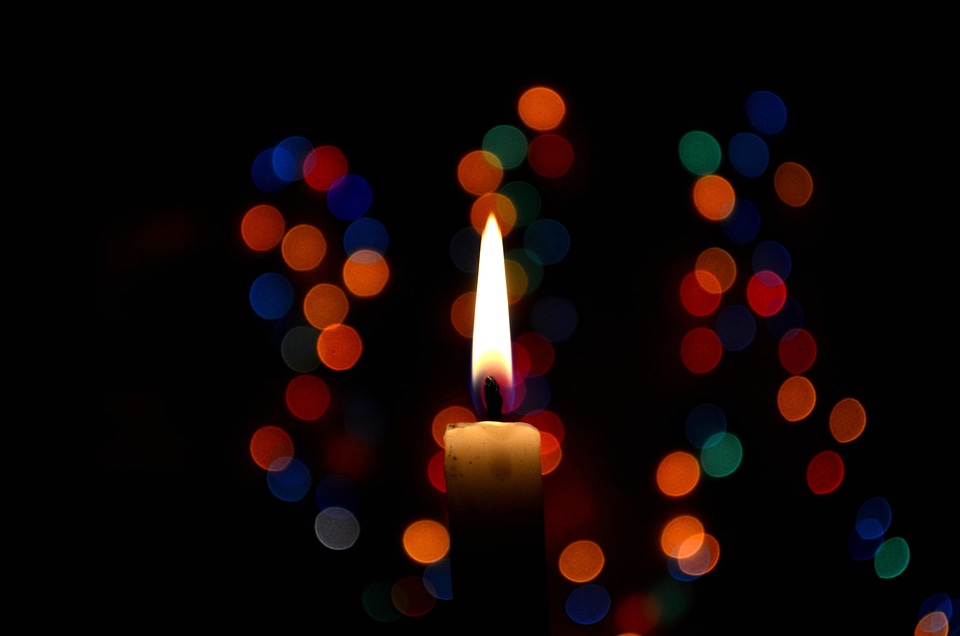 Candle candlelight dark