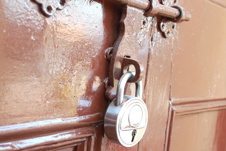 Device door fastener