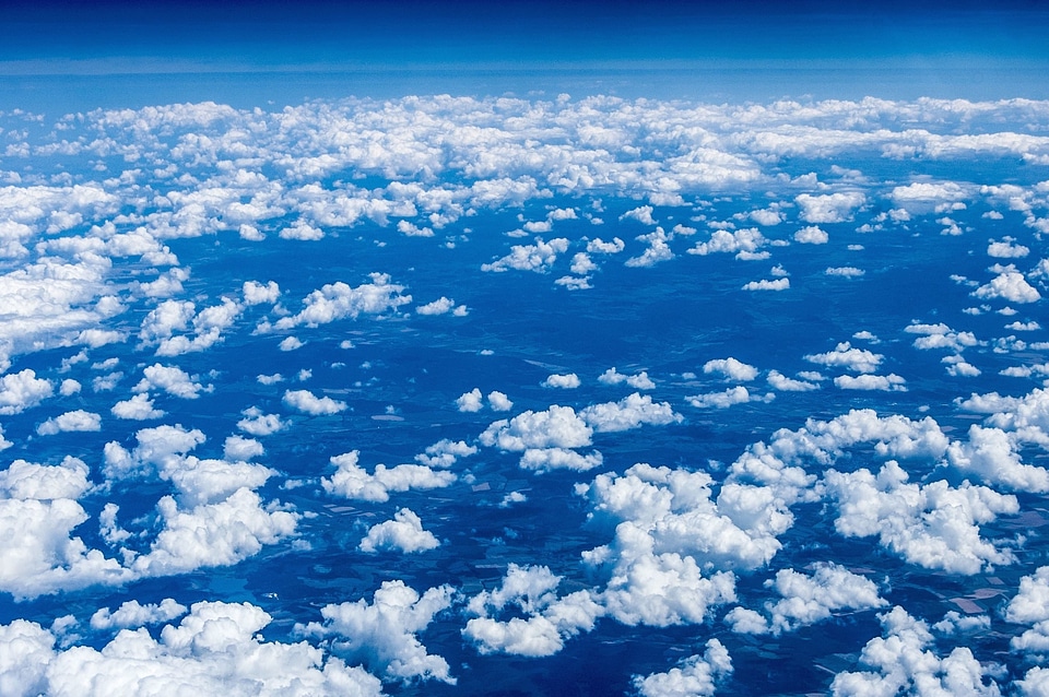 Air atmosphere azure