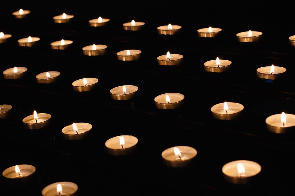 Candle candlelight dark