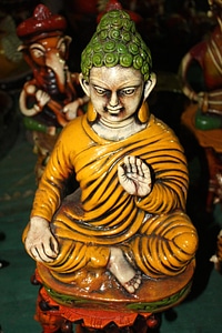 Art Buddhism colorful
