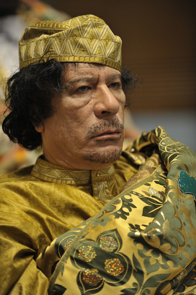 Libya revolutionary leader man