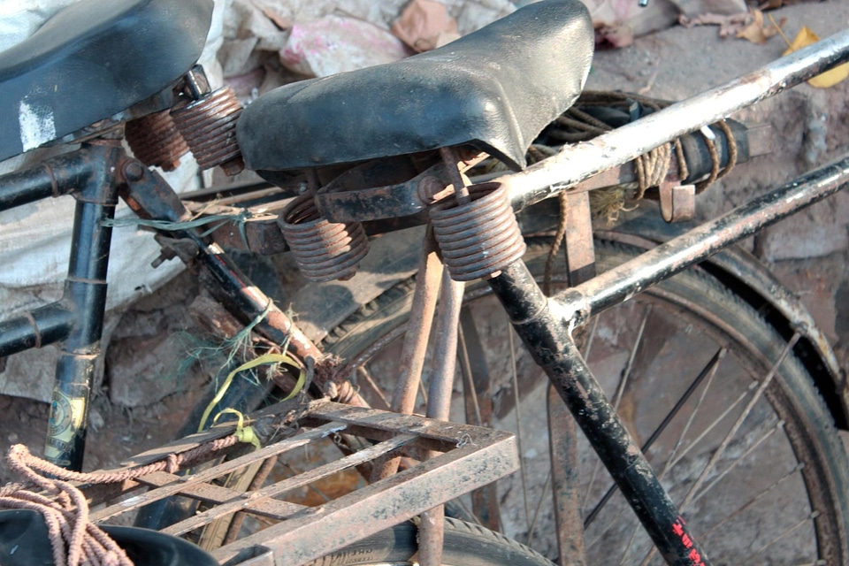 Bicycle iron metal