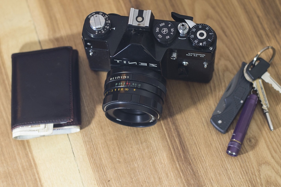 Black camera digital camera