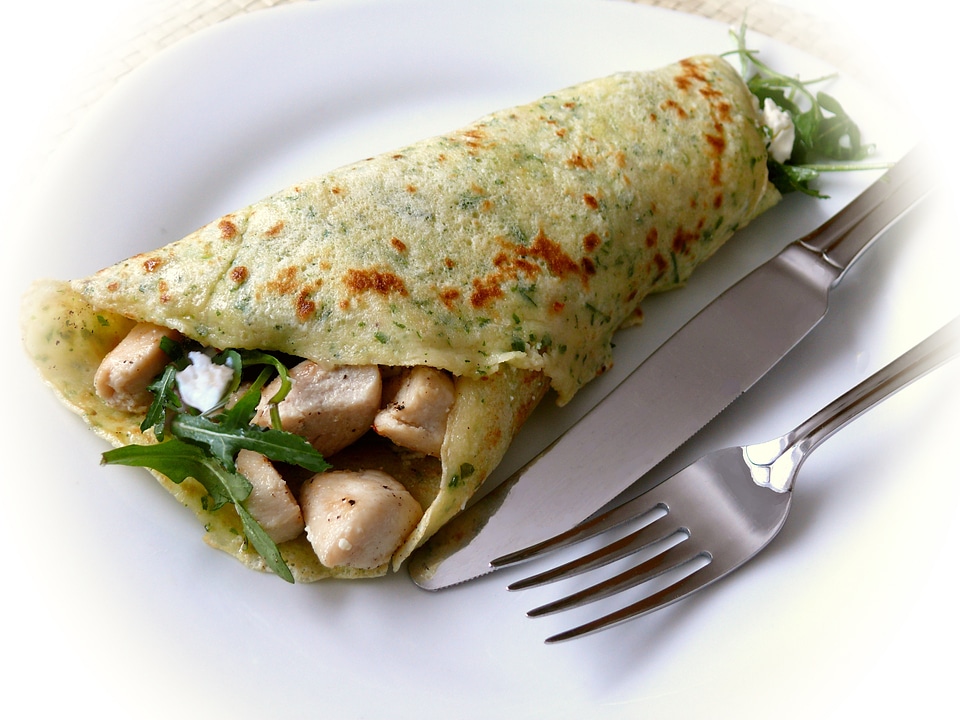 Eat hearty chicken breast filet