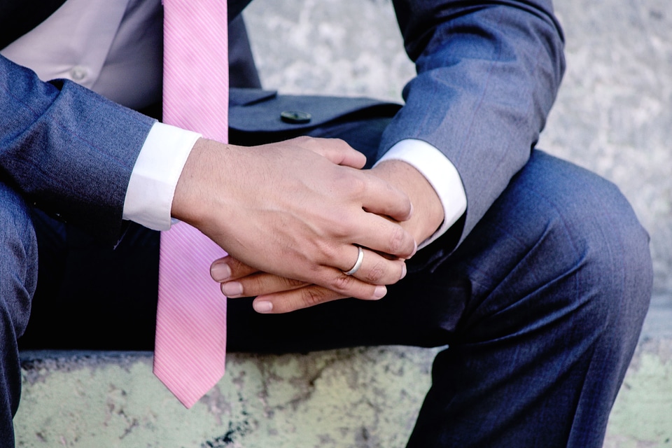 Business elegance man