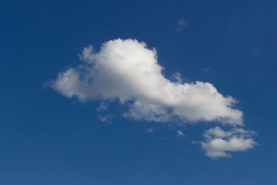 Atmosphere blue sky cloud