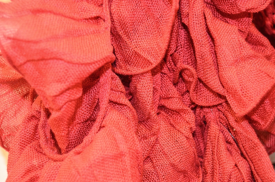 Canvas red texture