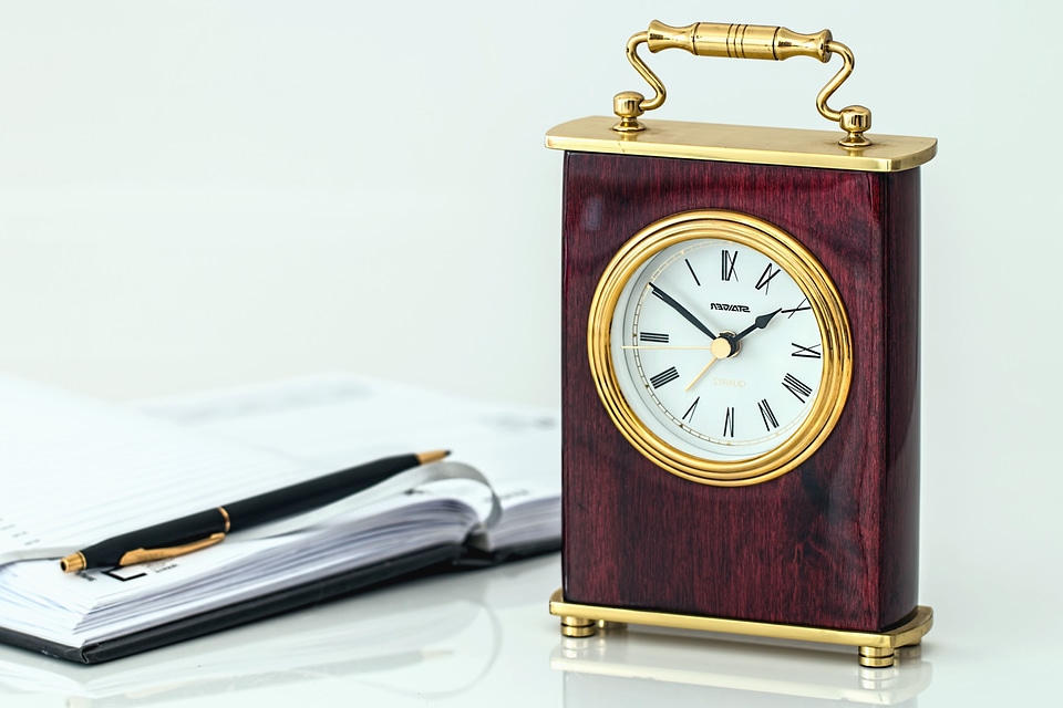 Alarm Clock analog clock antique