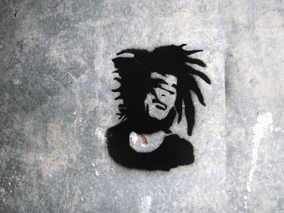 Art black and white design