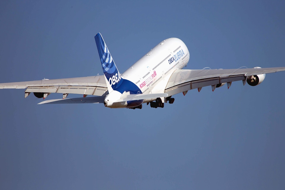 Aircraft jet passenger